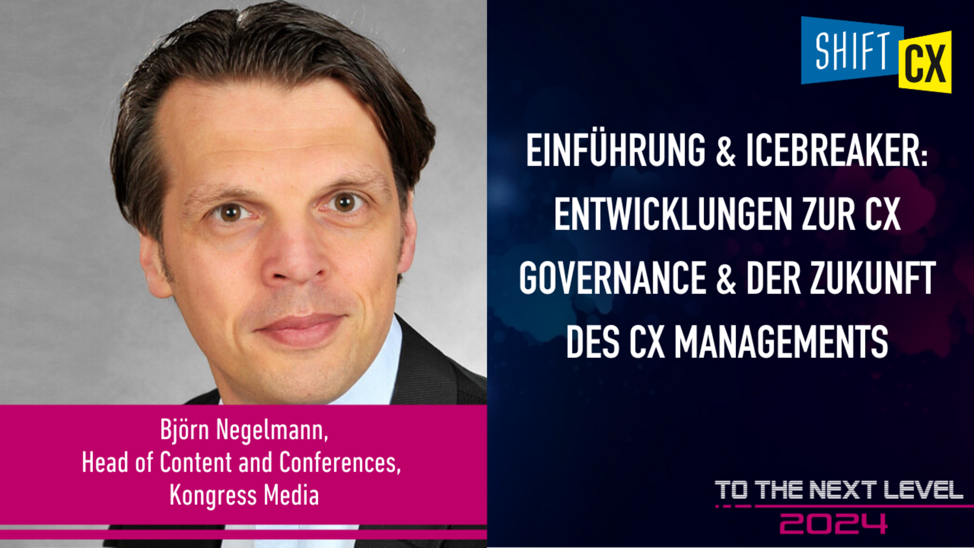 Einführung & Icebreaker: Entwicklungen zur CX Governance & der Zukunft des CX Managements