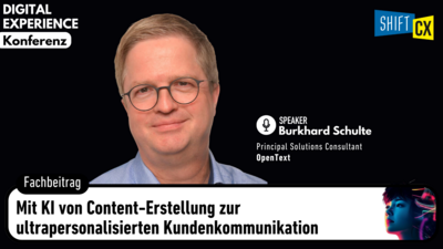 Mit KI von Content-Erstellung zur ultrapersonalisierten Kundenkommunikation