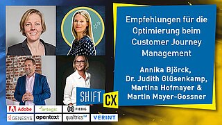 Diskussion: Empfehlungen für die Optimierung beim Customer Journey Management