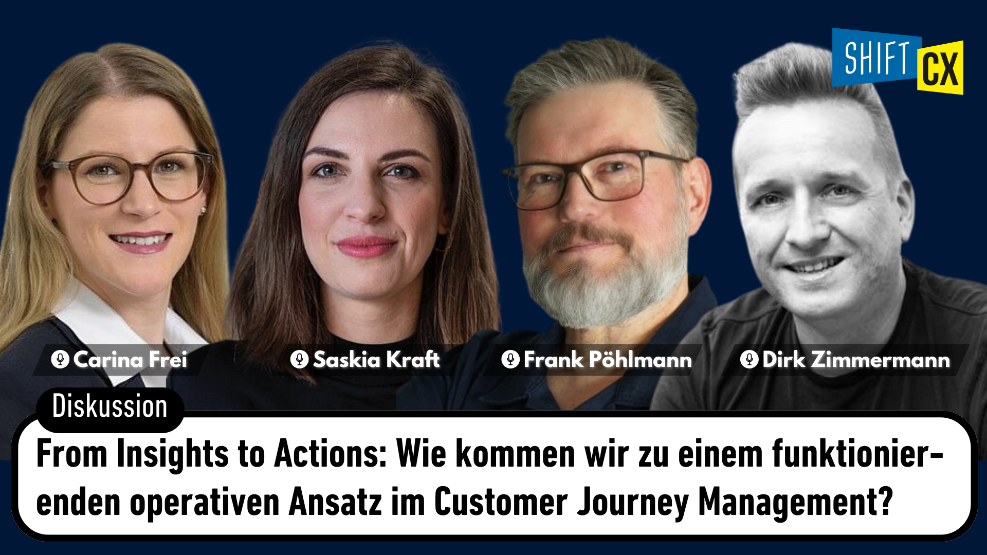 From Insights to Actions: Wie kommen wir zu einem funktionierenden operativen Ansatz im Customer Journey Management?