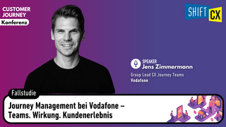 Journey Management bei Vodafone – Teams. Wirkung. Kundenerlebnis