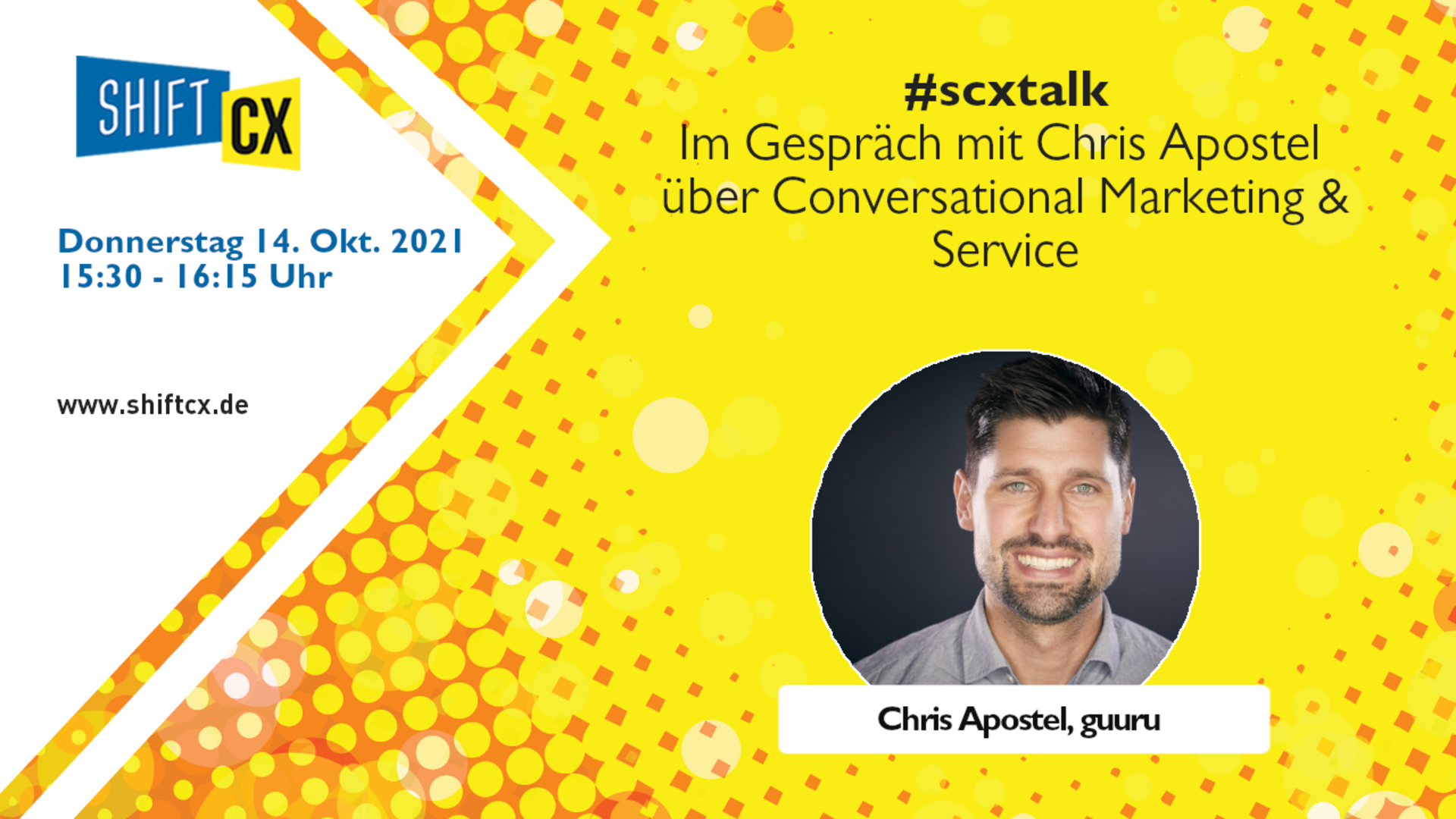 Im Gespräch mit Chris Apostel über Conversational Marketing & Service