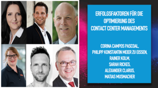 Erfolgsfaktoren für die Optimierung des Contact Center Managements Erfolgsfaktoren für die Optimierung des Contact Center Managements
