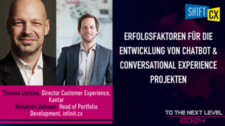 Erfolgsfaktoren für die Entwicklung von Chatbot & Conversational Experience Projekten