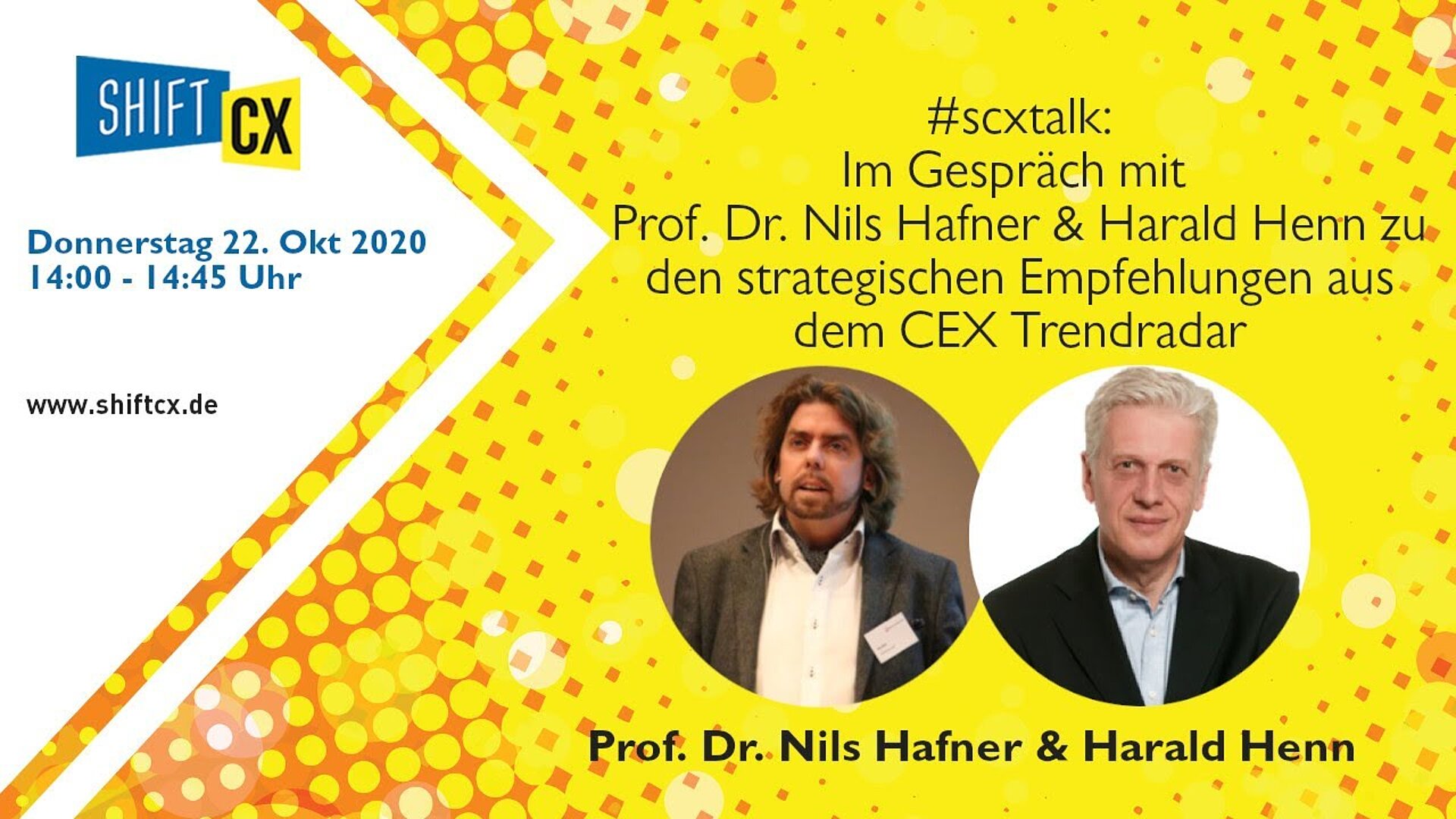 Im Gespräch mit Prof. Dr. Nils Hafner & Harald Henn zu den strategischen Empfehlungen aus dem CEX Trendradar