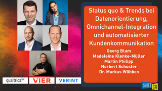 Diskussion: Status quo und Trends bei Datenorientierung, Omnichannel-Integration und automatisierter Orchestrierung der Touchpoints