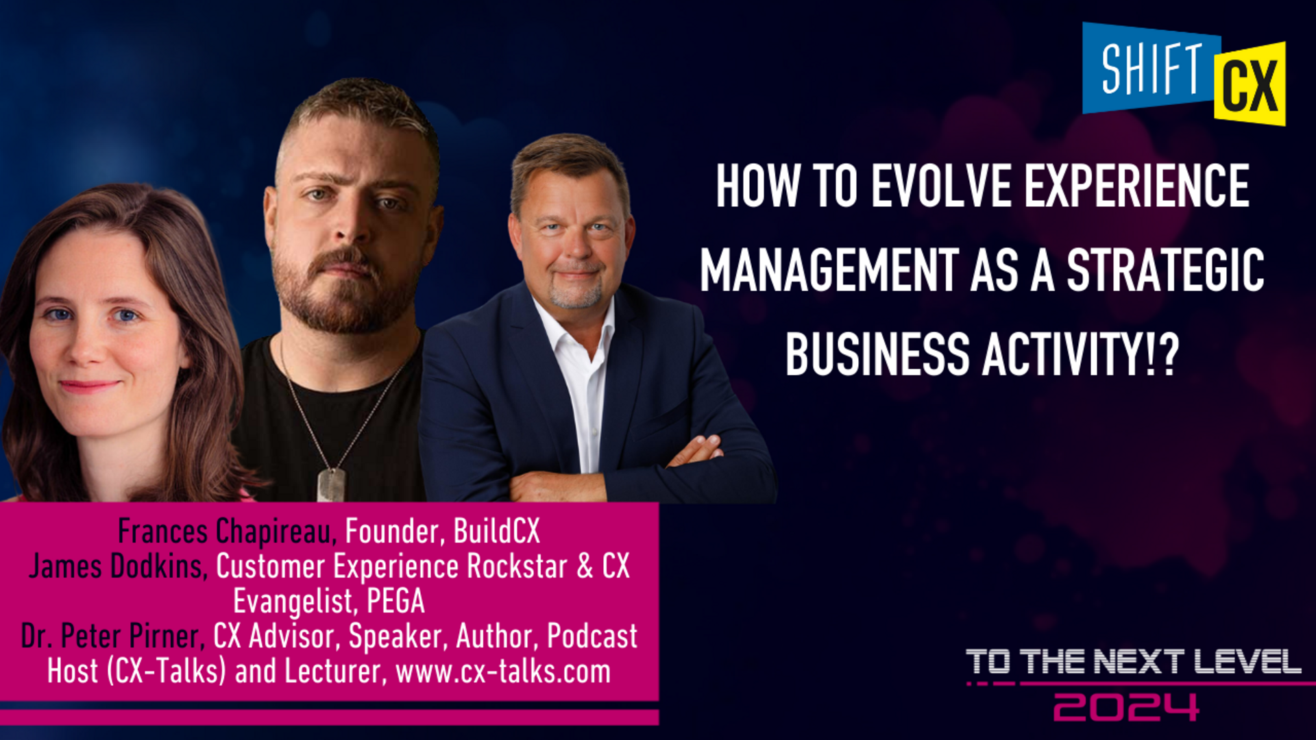 How To Evolve Experience Management As A Strategic Business Activity!?