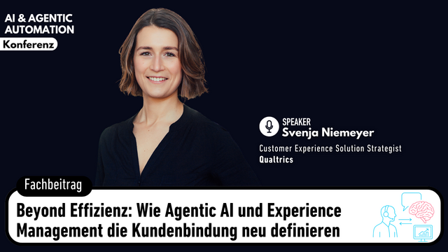 Beyond Effizienz: Wie Agentic AI und Experience Management die Kundenbindung neu definieren
