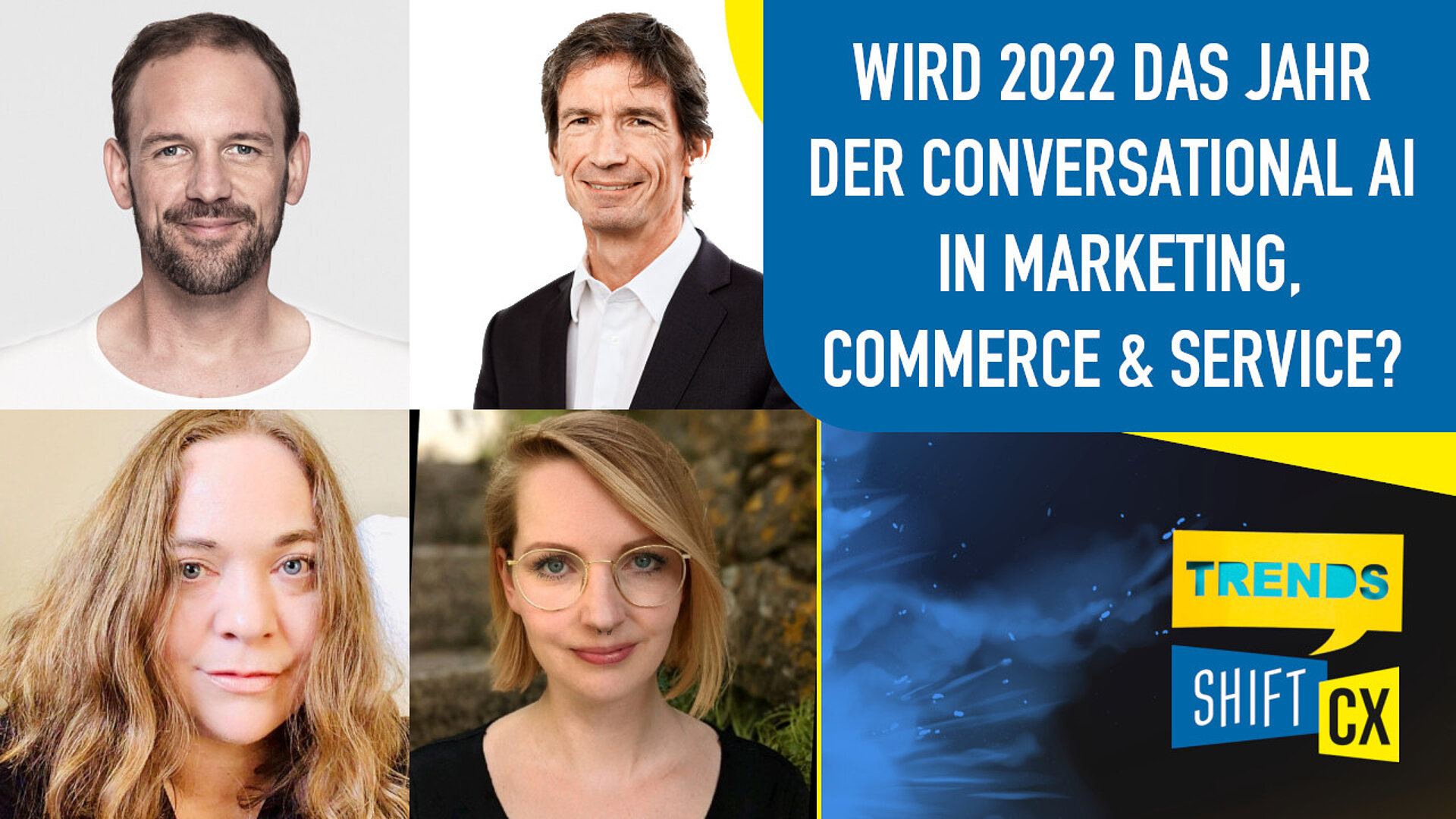 Diskussion: Wird 2022 das Jahr der Conversational AI in Marketing, Commerce & Service?