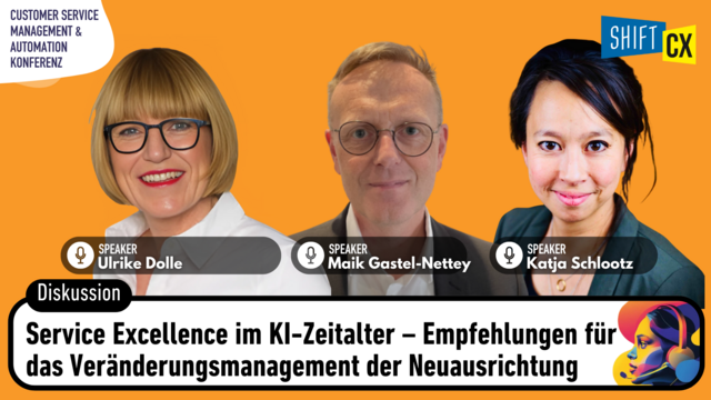 Service Excellence im KI-Zeitalter – Empfehlungen für das Veränderungsmanagement der Neuausrichtung