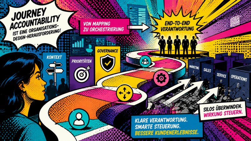 Journey Accountability: Warum Customer Experience Management zur Organisationsdesign-Frage wird
