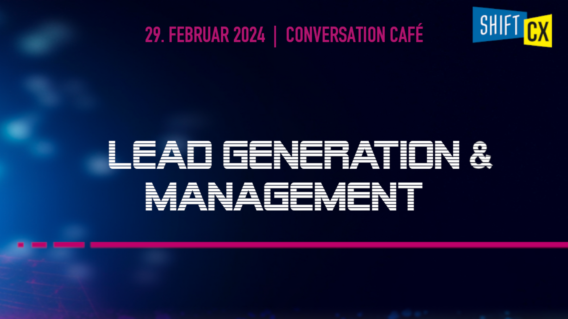 Conversation Café - Lead Generation & Management