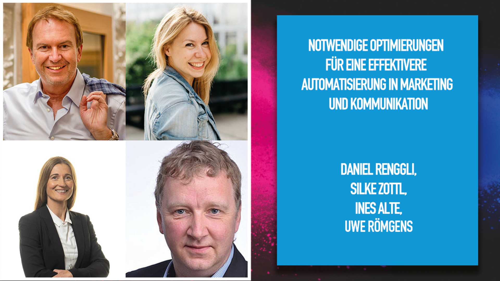 Notwendige Optimierungen für eine effektivere Automatisierung in Marketing und Kommunikation