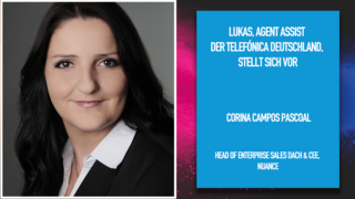 LUKAS, Agent Assist der Telefónica Deutschland, stellt sich vor LUKAS, Agent Assist der Telefónica Deutschland, stellt sich vor