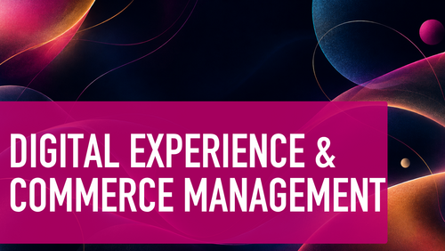 Digital Experience & Commerce Management