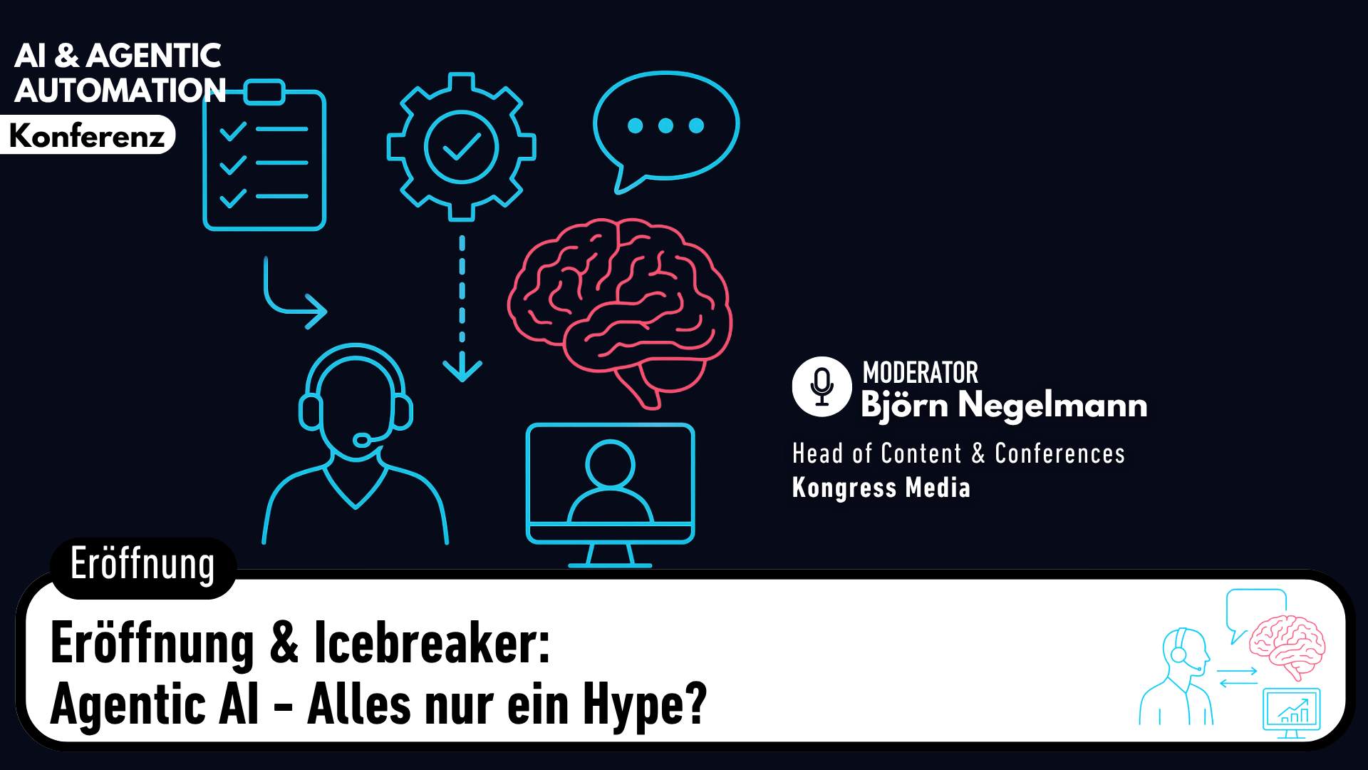 Eröffnung & Icebreaker: Agentic AI - Alles nur ein Hype?
