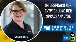 Im Gespräch mit Sarah Rickes zur Entwicklung der Sprachanalyse Im Gespräch mit Sarah Rickes zur Entwicklung der Sprachanalyse