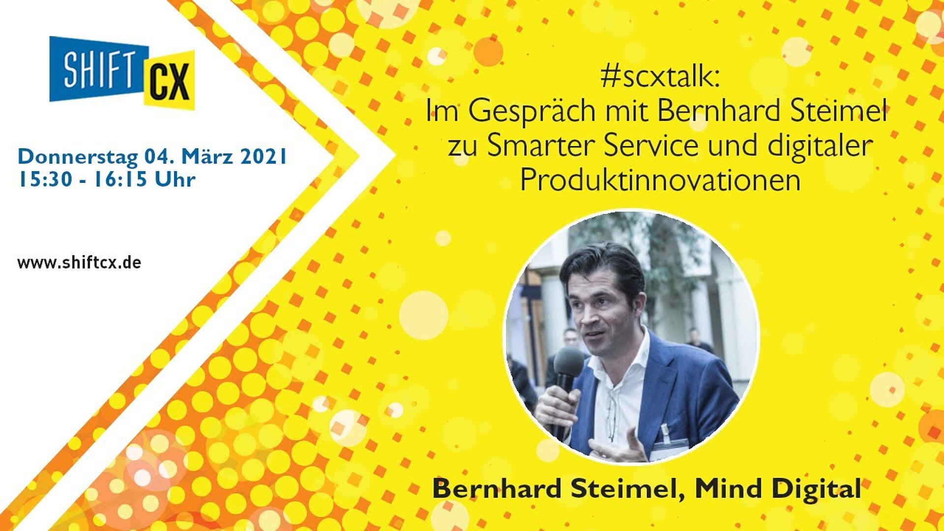 Im Gespräch mit Bernhard Steimel zu Smarter Service und digitaler Produktinnovationen