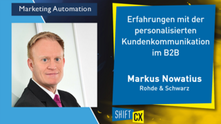 Erfahrungen mit der personalisierten Kundenkommunikation im B2B Erfahrungen mit der personalisierten Kundenkommunikation im B2B