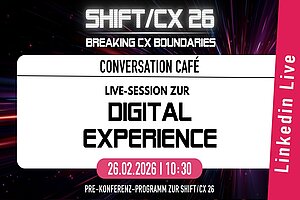 Conversation Café 26 "Empfehlungen zum Digital Experience Management"
