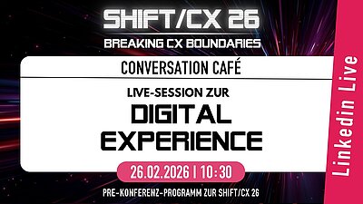 Conversation Café 26 - Digital Experience Management