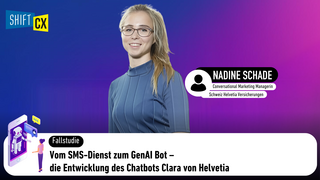 Vom SMS-Dienst zum GenAI Bot – die Entwicklung des Chatbots Clara von Helvetia Vom SMS-Dienst zum GenAI Bot – die Entwicklung des Chatbots Clara von Helvetia