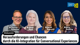 Herausforderungen und Chancen durch die KI-Integration für Conversational Experiences