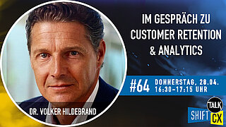 Im Gespräch mit Dr. Volker Hildebrand zu Customer Retention & Analytics Im Gespräch mit Dr. Volker Hildebrand zu Customer Retention & Analytics