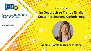 Im Gespräch mit Annika Björck zu Trends für die Customer Journey Optimierung