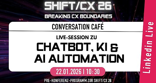 Live-Talks, Webinare & Conversation Cafés