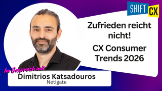 Zufrieden reicht nicht: Ergebnisse der CX Consumer Trends 2026 von Netigate