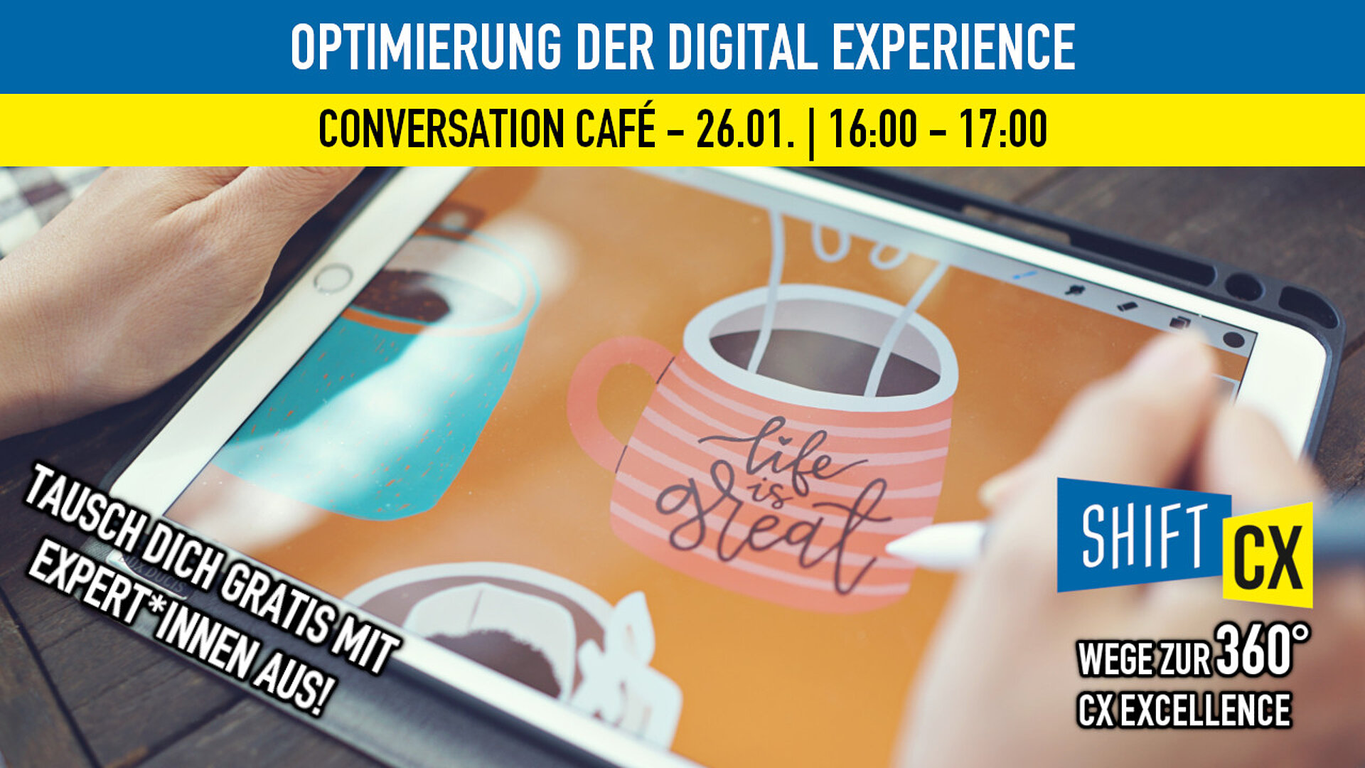 Conversation Café - Optimierung der Digital Experience