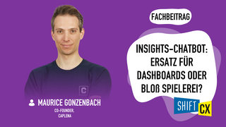 Insights-Chatbot: Ersatz für Dashboards oder bloß Spielerei? Insights-Chatbot: Ersatz für Dashboards oder bloß Spielerei?