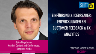 Einführung & Icebreaker: Entwicklungen bei Customer Feedback & CX Analytics