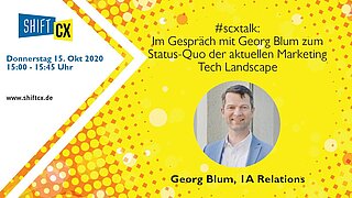 Im Gespräch mit Georg Blum zum Status-Quo der aktuellen Marketing Tech Landscape