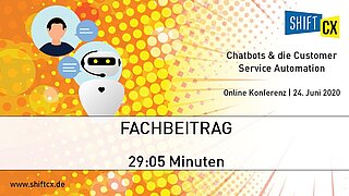 Fachbeitrag: Design Patterns for Customer Service Chatbots Fachbeitrag: Design Patterns for Customer Service Chatbots