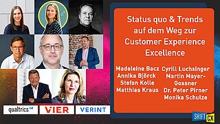 Diskussion: Status quo und Trends auf dem Weg zur Customer Experience Excellence
