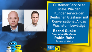 Customer Service at scale: Wie der Kundenservice der Deutschen Glasfaser mit Conversational AI das Wachstum bewältigt Customer Service at scale: Wie der Kundenservice der Deutschen Glasfaser mit Conversational AI das Wachstum bewältigt