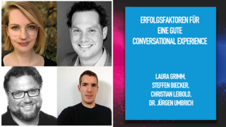 Erfolgsfaktoren für eine gute Conversational Experience Erfolgsfaktoren für eine gute Conversational Experience