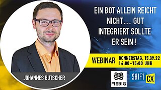 Ein Bot allein reicht nicht … gut integriert sollte er sein!
