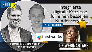 Webinar: Mit einer integrierten Sicht den Kundenservice verbessern - für Kunden und Mitarbeitende