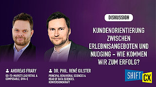 Kundenorientierung zwischen Erlebnisangeboten und Nudging - wie kommen wir zum Erfolg?