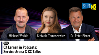 CX Lernen in Podcasts: Service Arena & CX Talks