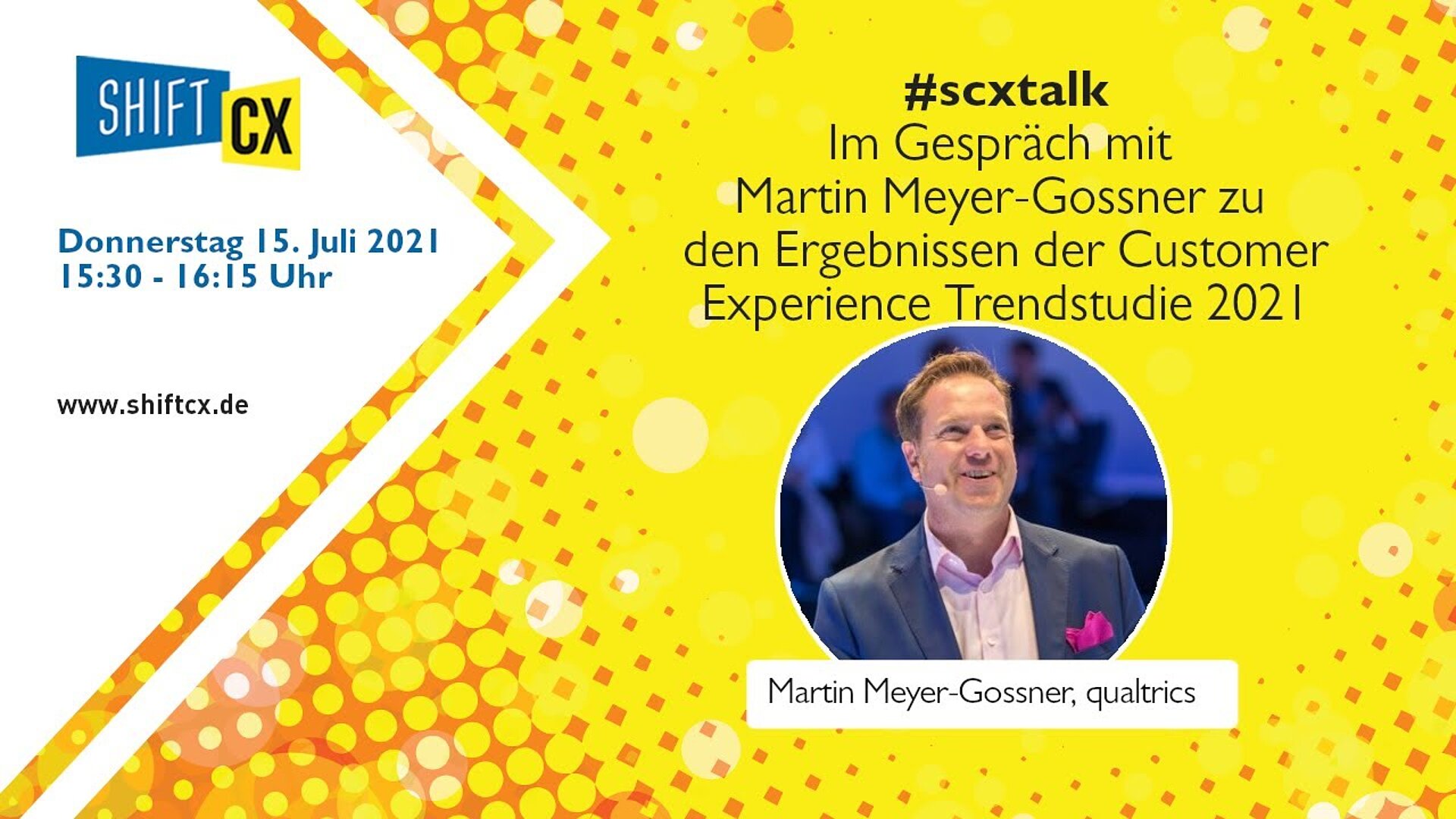 Im Gespräch mit Martin Meyer-Gossner zu den Ergebnissen der Customer Experience Trendstudie 2021