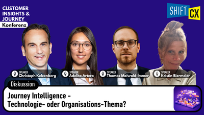Journey Intelligence - Technologie- oder Organisations-Thema?