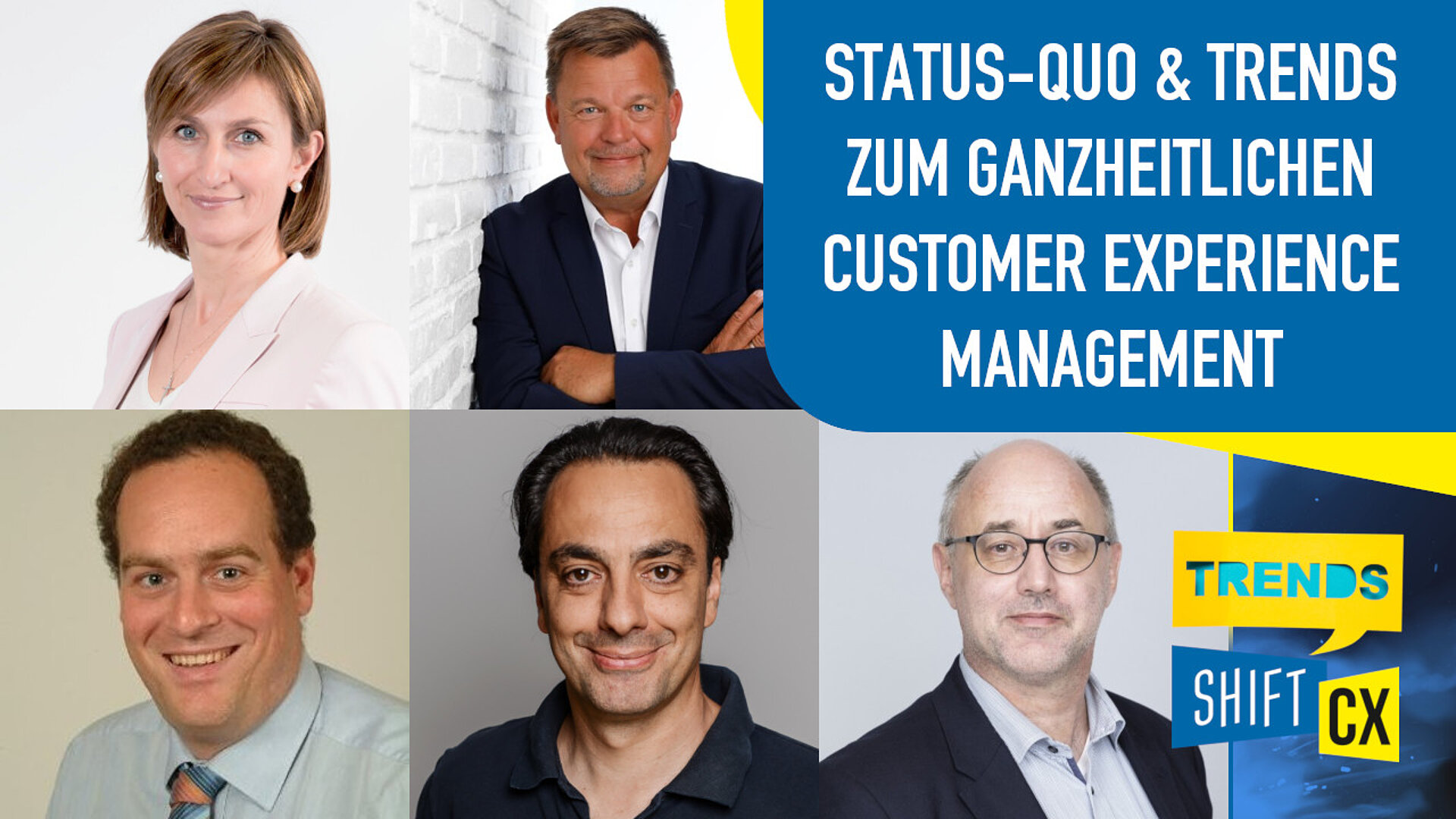 Diskussion: Status-Quo & Trends auf dem Weg zum ganzheitlichen Customer Experience Management