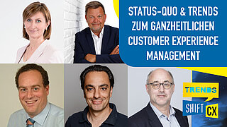 Diskussion: Status-Quo & Trends auf dem Weg zum ganzheitlichen Customer Experience Management Diskussion: Status-Quo & Trends auf dem Weg zum ganzheitlichen Customer Experience Management