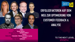 Erfolgsfaktoren auf dem Weg zur Optimierung von Customer Feedback & Analyse
