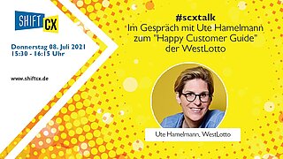 Im Gespräch mit Ute Hamelmann zum "Happy Customer Guide" der WestLotto