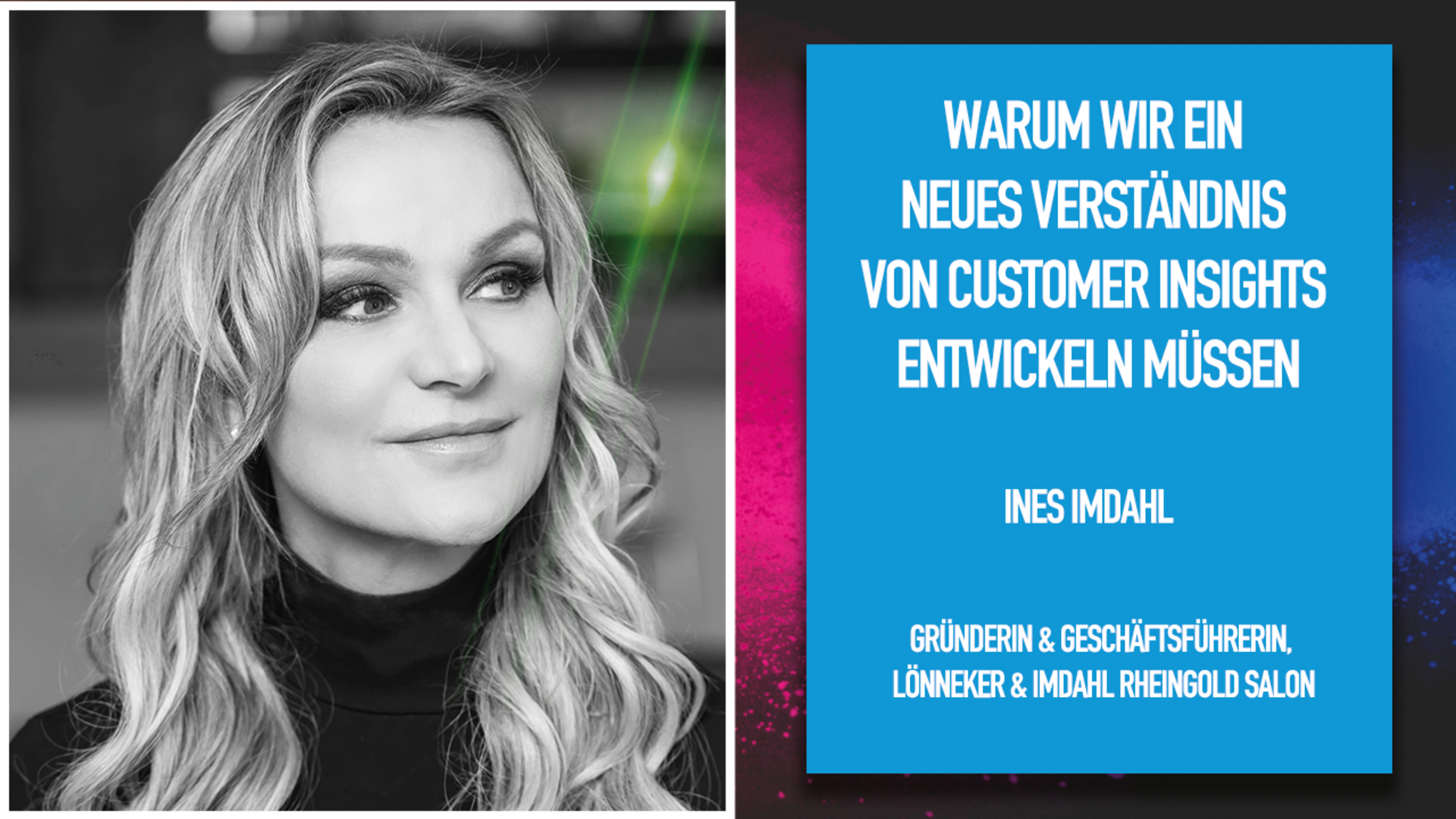 Warum wir ein neues Verständnis von Customer Insights entwickeln müssen